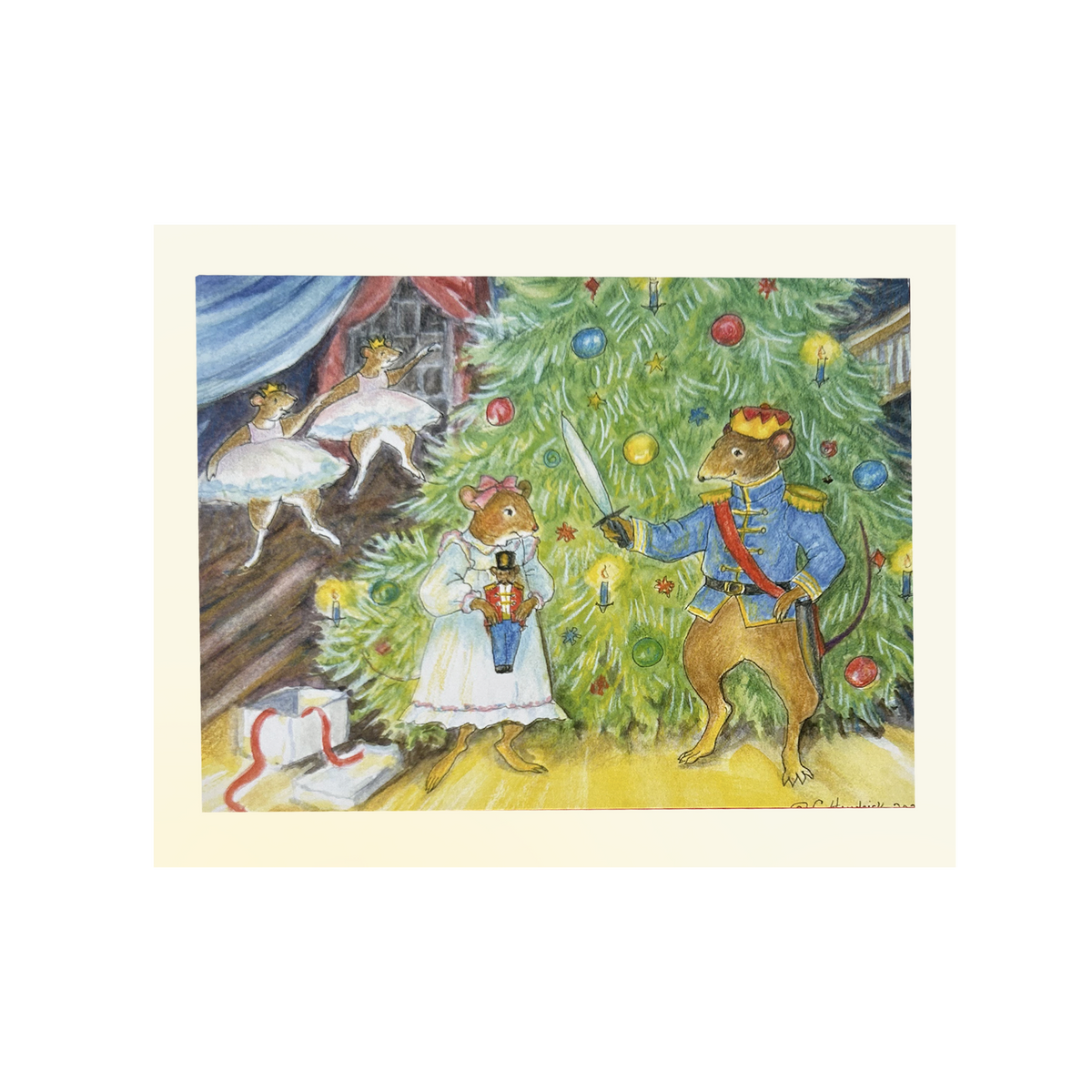 #783 Nutcracker Suite Notecard