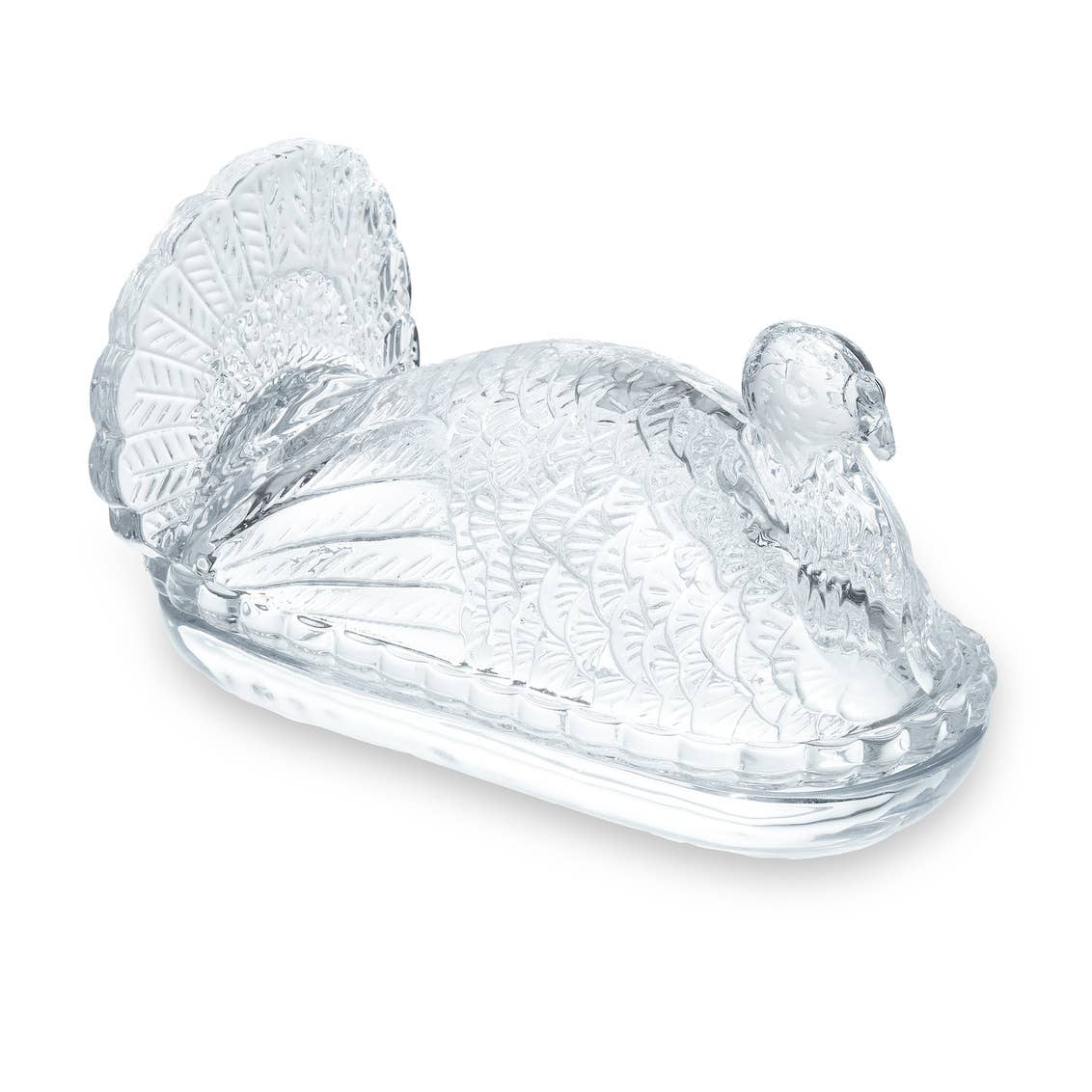 Harvest Turkey Butter Dish