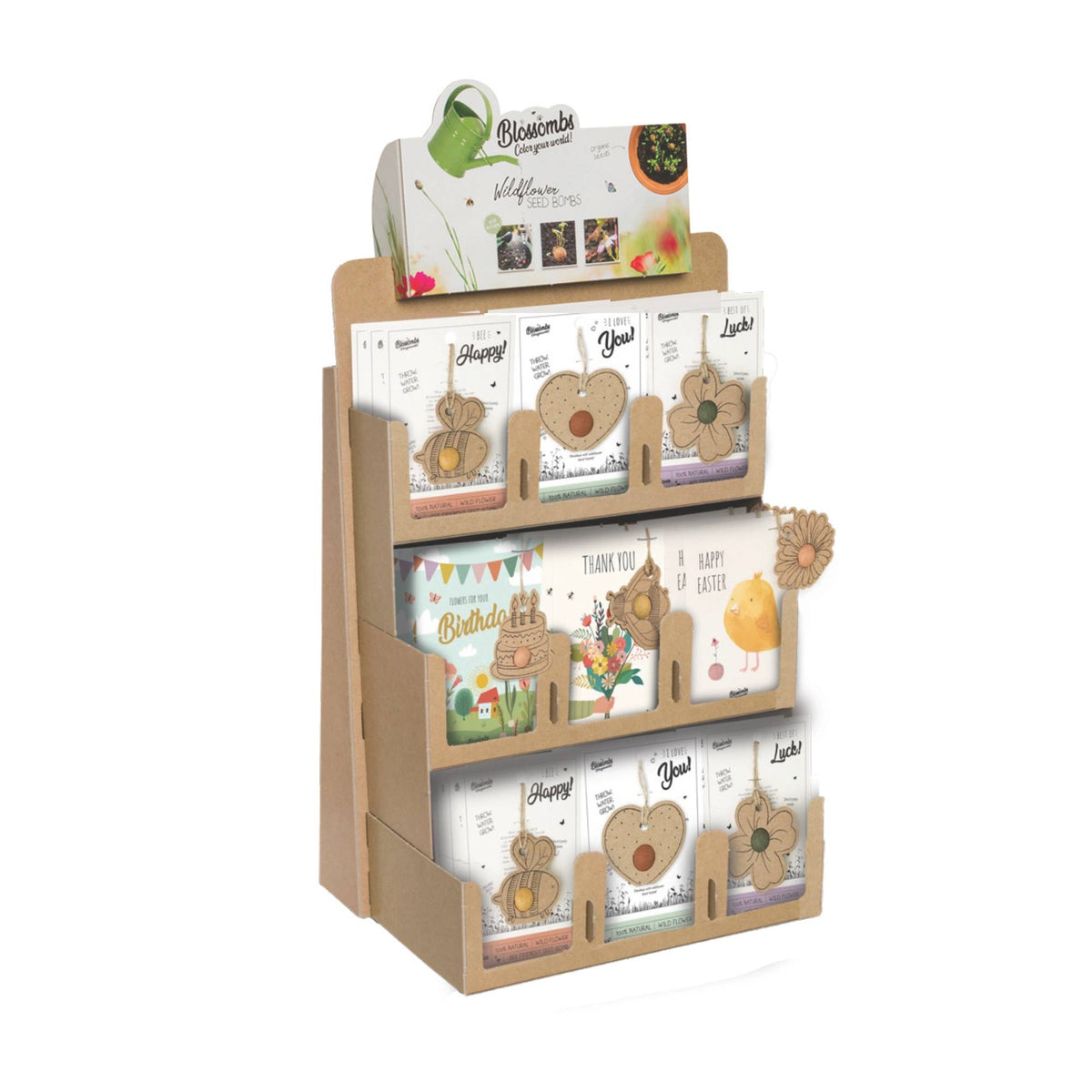 Buzzy Seeds Greeting Card