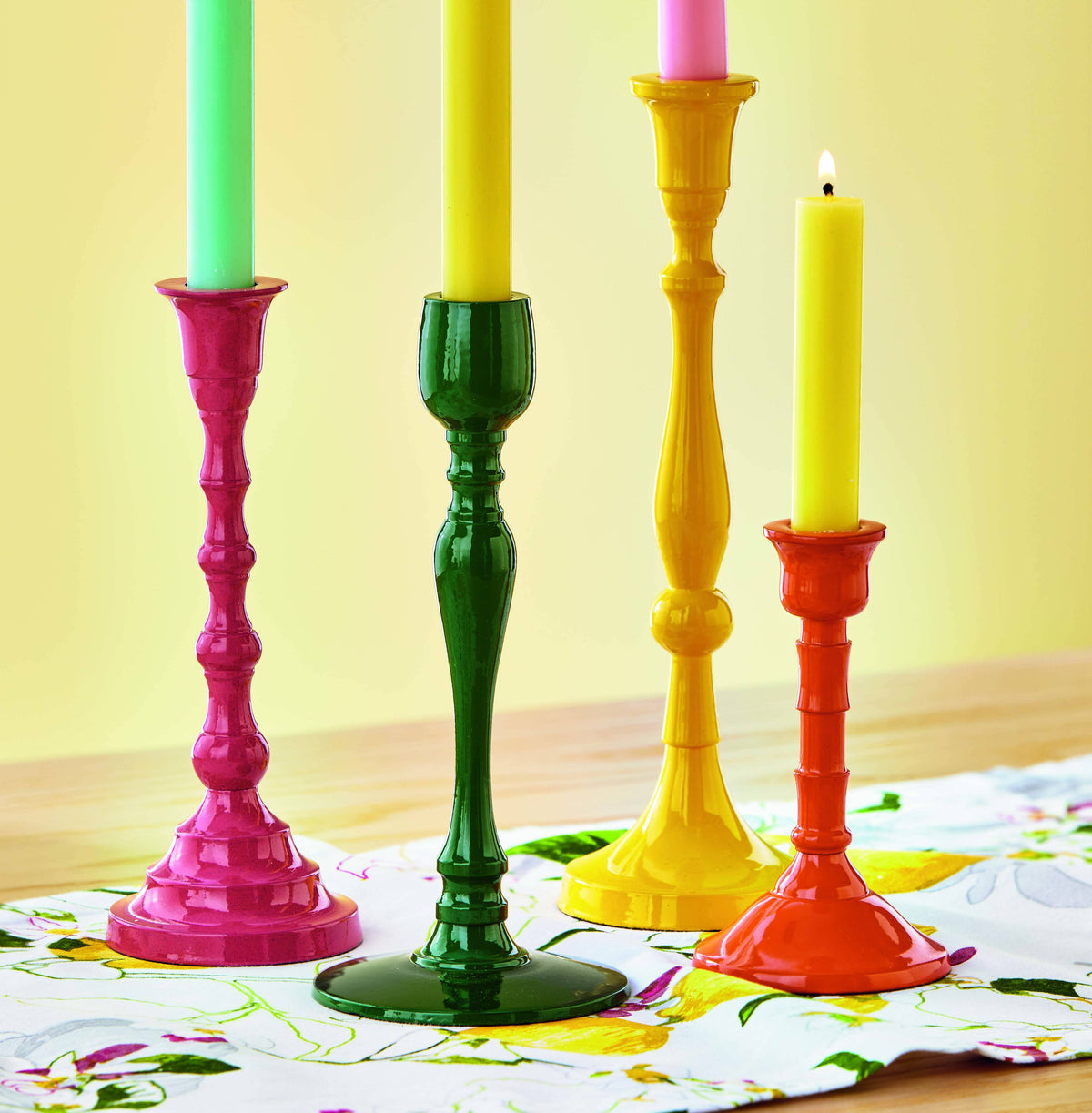 Tag Zahra Taper Holder Md Dk Green