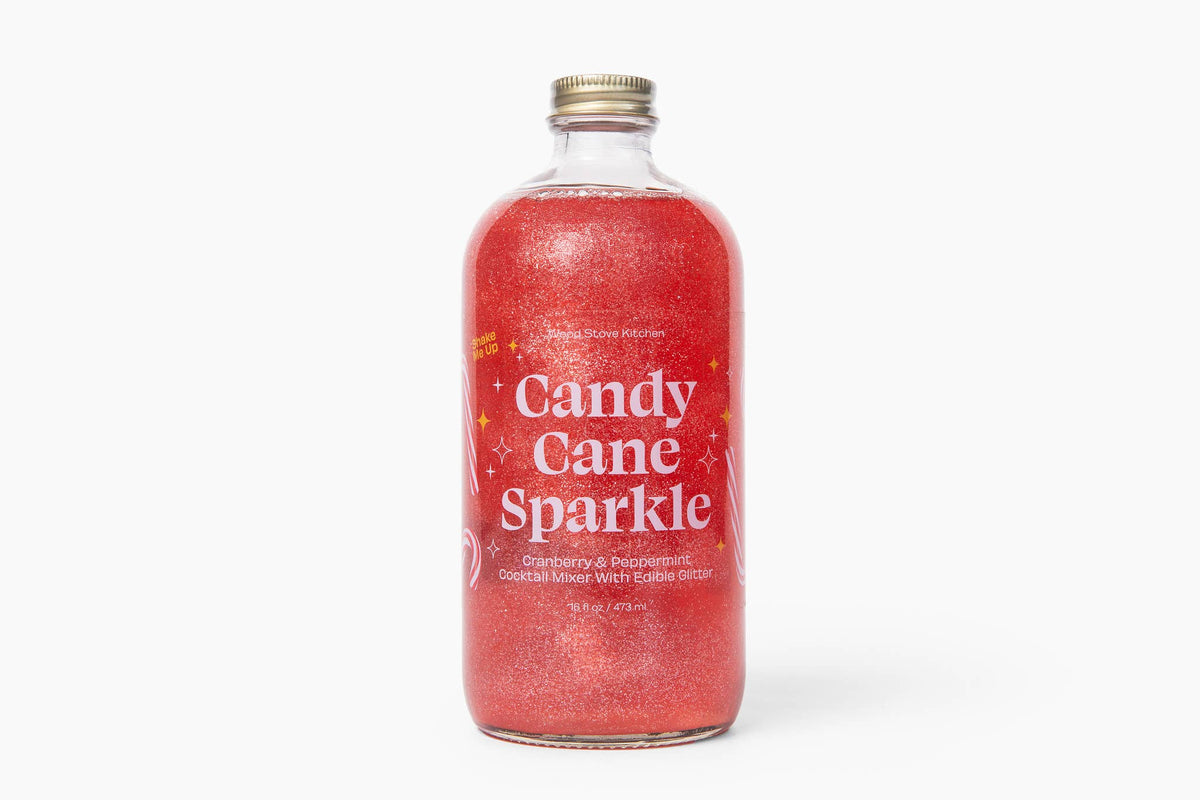 Candy Cane Sparkle Cocktail & Mocktail Mixer, 16 fl oz