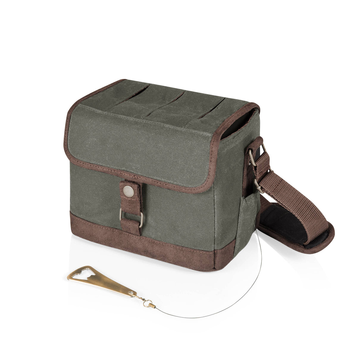 Craft Beer Caddy Cooler Tote with Opener