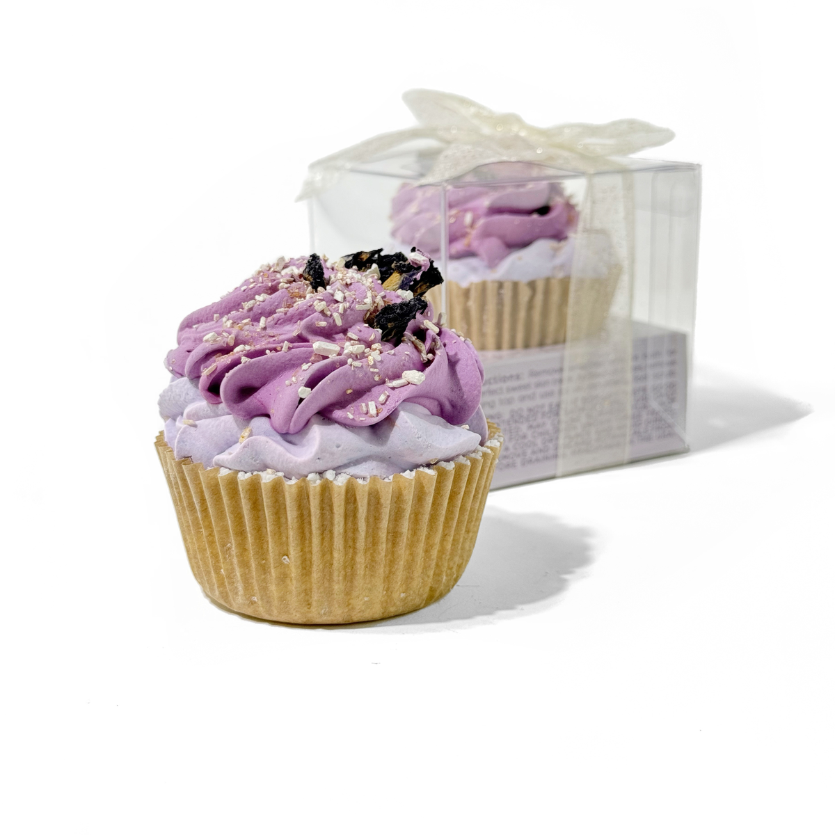 Lavender Mint Cupcake Bath Bomb