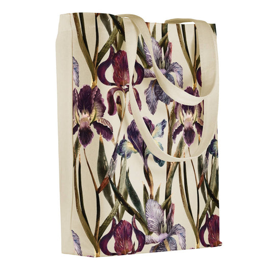 Canvas Shopper Bag - Irises