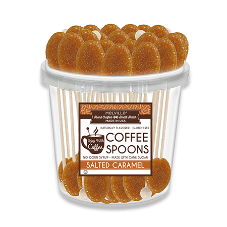 Salted Caramel Coffee Spoons