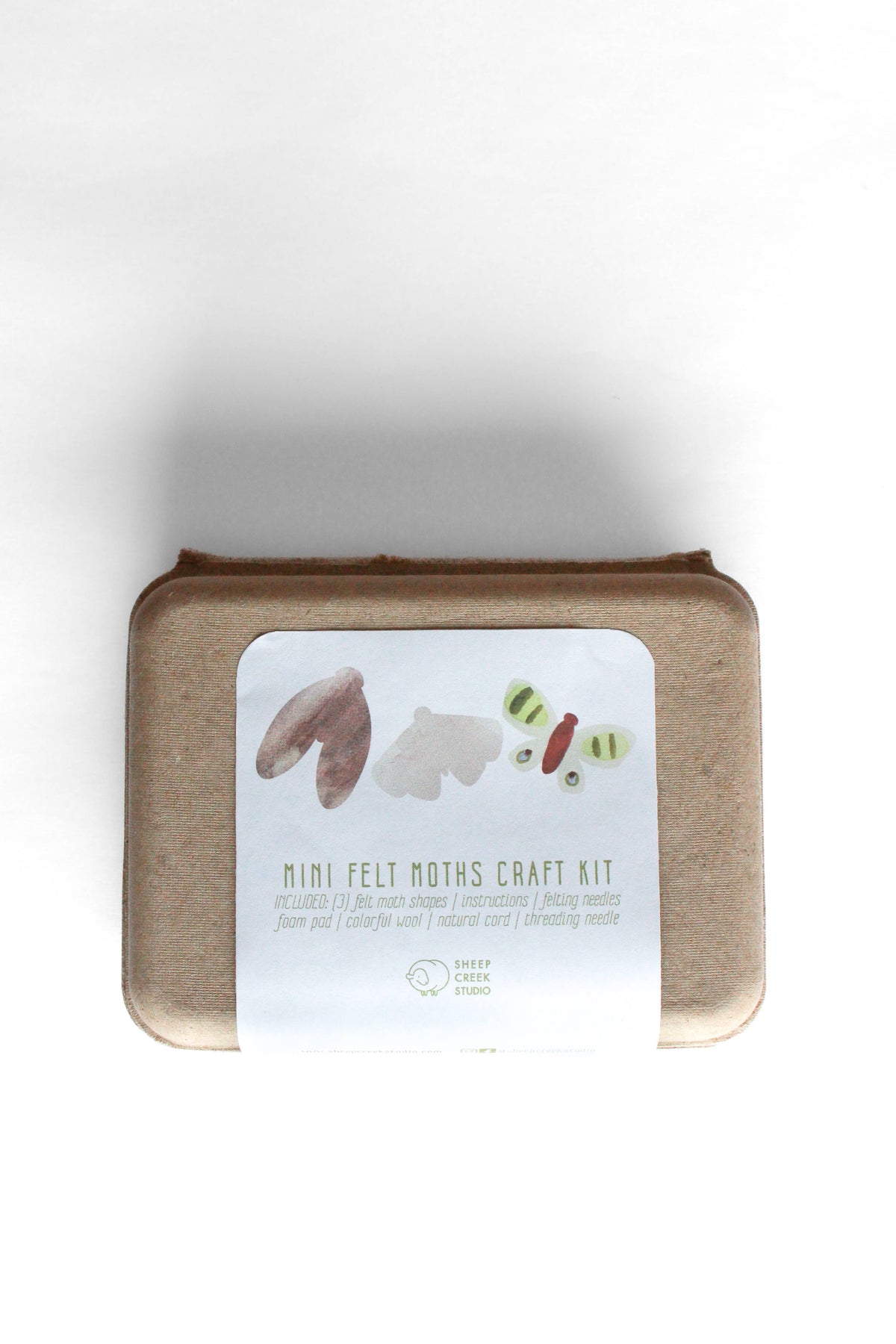 Mini Moth Felting Craft Kit