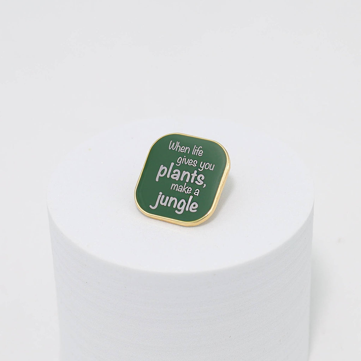 Jungle Plants Enamel Pin