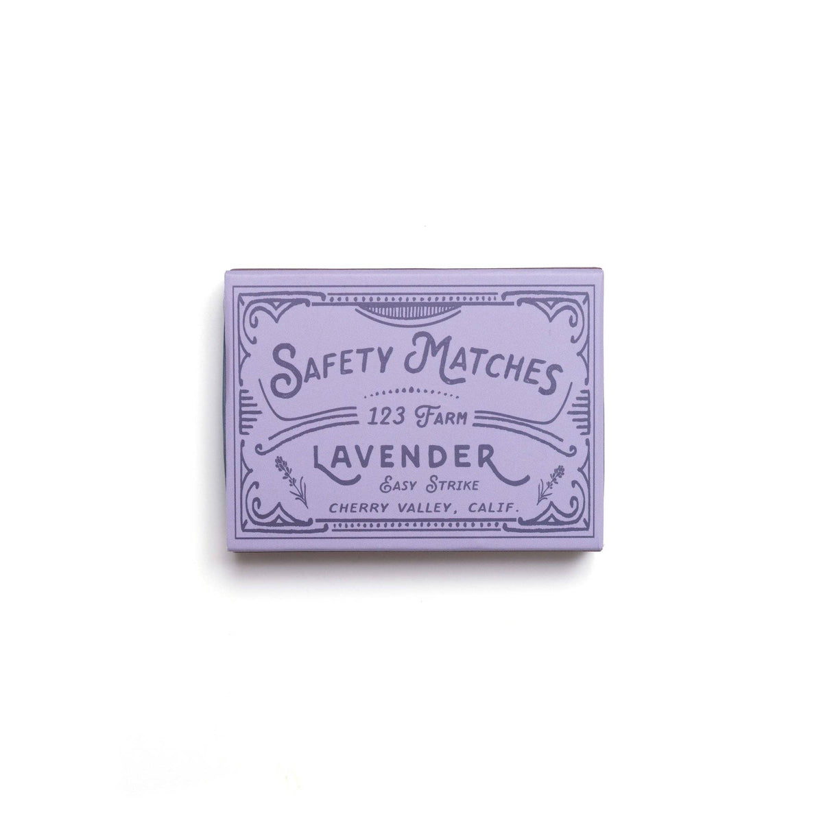Lavender Matches – Boxed Set, 40 Safety Matches