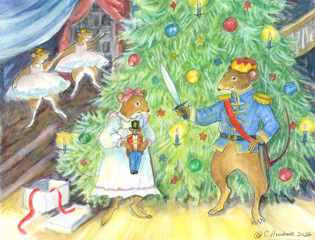 #783 Nutcracker Suite Notecard