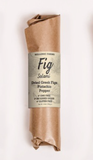 Vegan Fig Salami - Pistachio Pepper