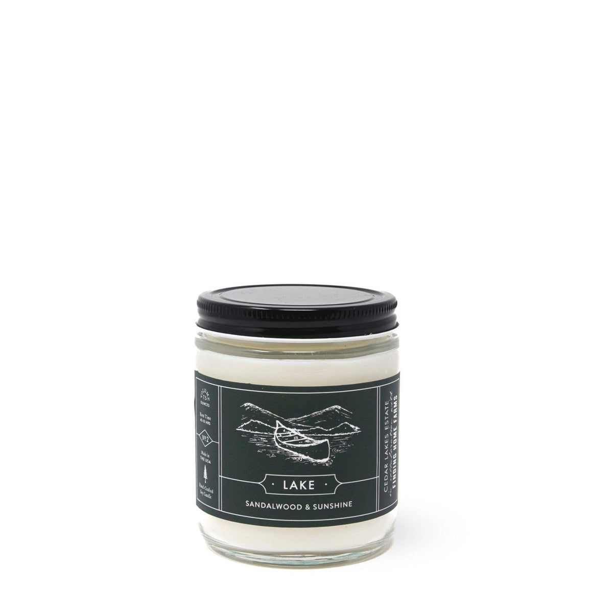 'Lake' Soy Candle - Fresh & Bright Scent