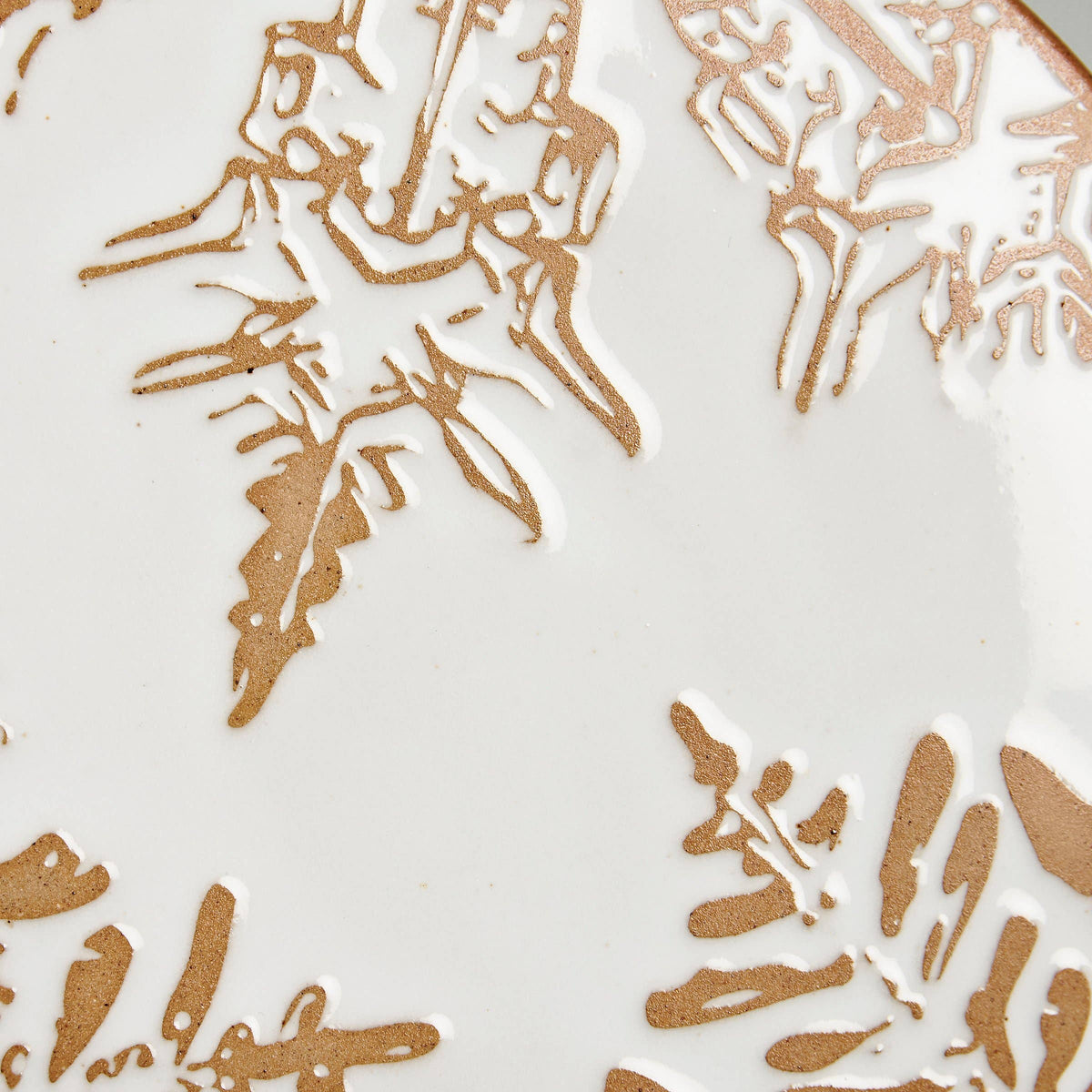 Snowflake Dessert Plate