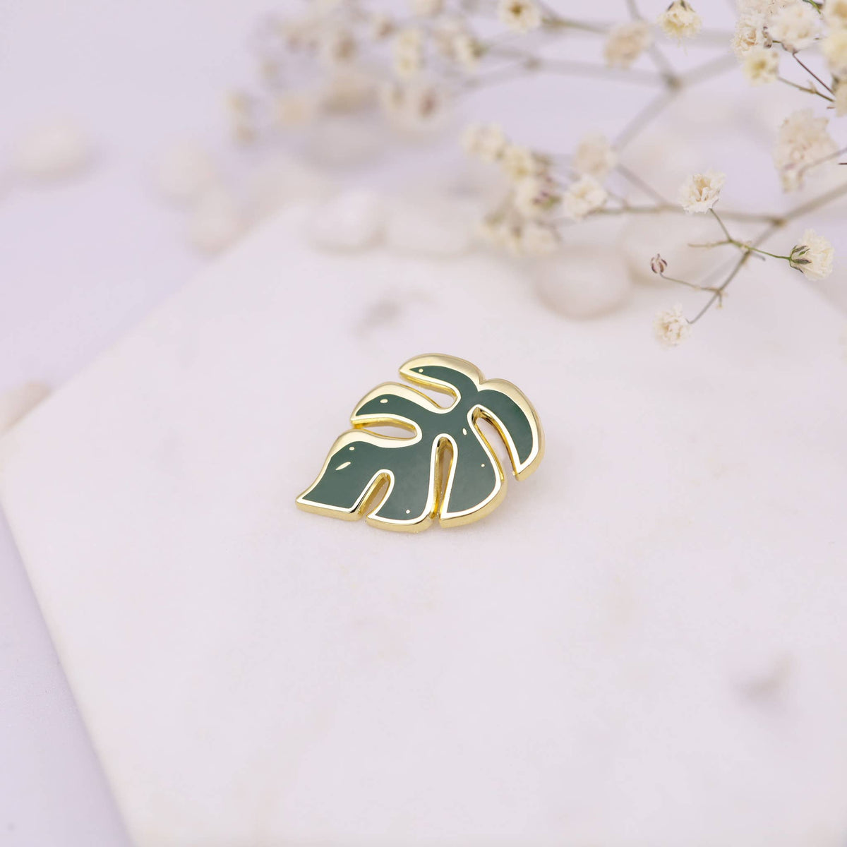 Rhaphidophora Tetrasperma Plant Enamel Pin
