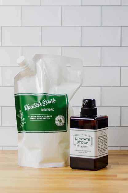 Albany Black Spruce - Hand Soap - Upstate Stock