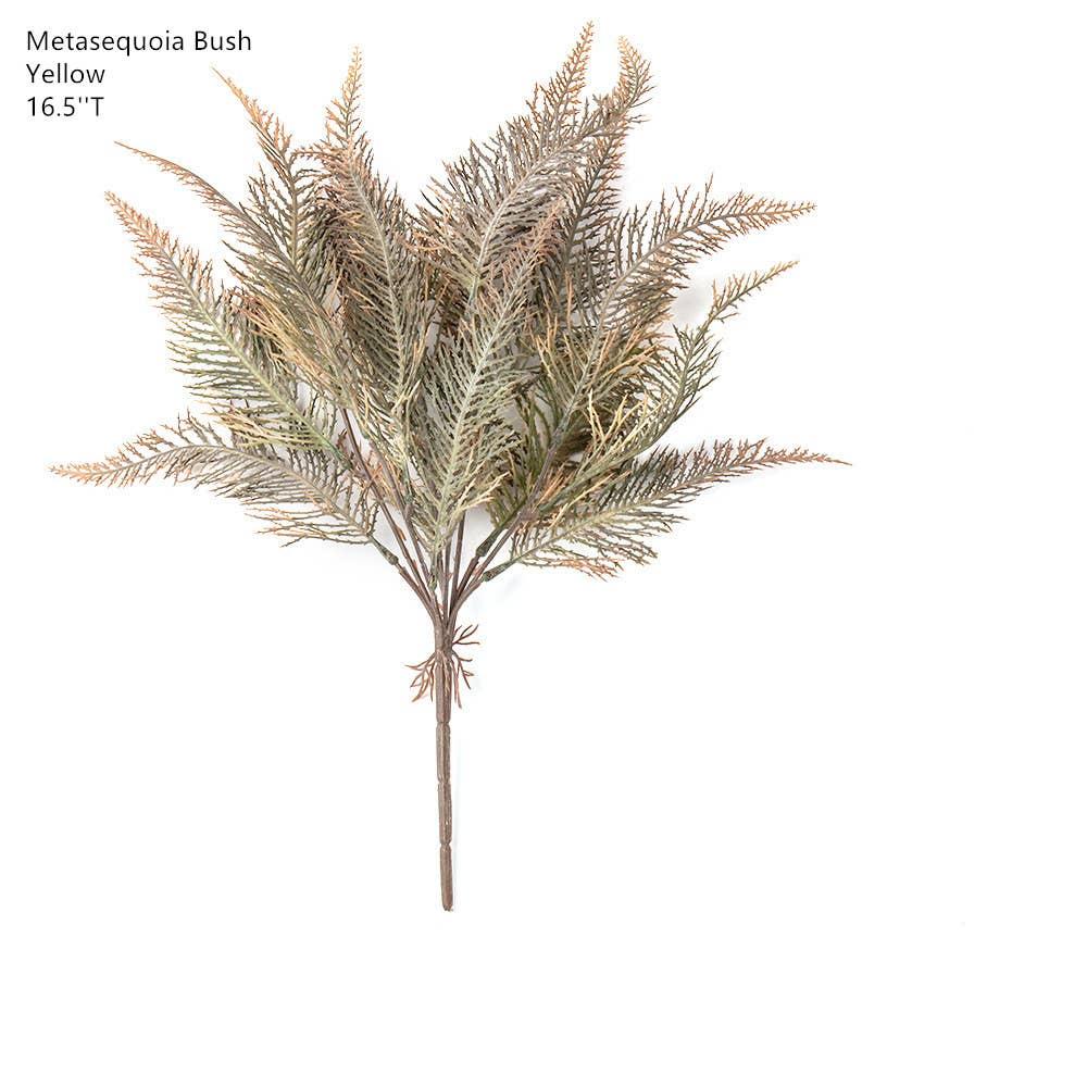Faux Thistles/Pine/Monstera leaves, Autumn Leaves Branches