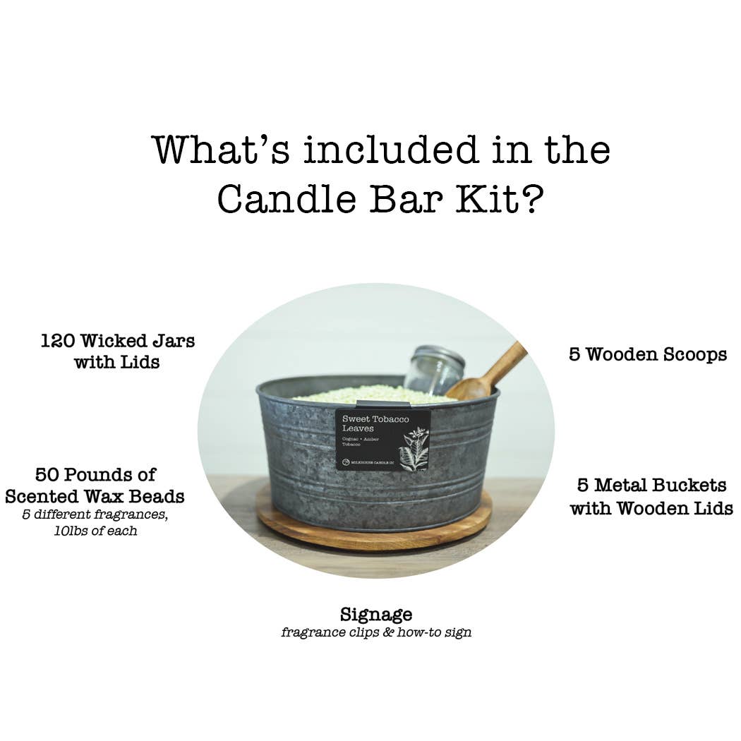 DIY Candle Bar - 5.5oz Wick Jar