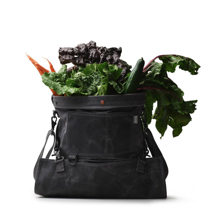 Harvesting & Gathering Bag- Waxed Canvas