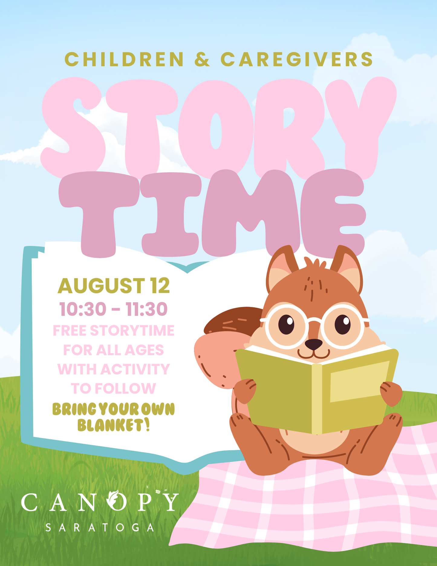 Storytime in the Garden at Canopy — Recurring Event