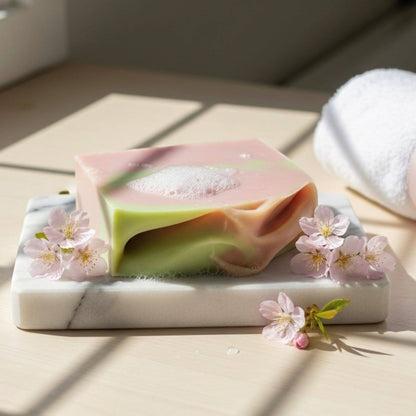 Cherry Blossom Handmade Soap Bar (VEGAN)