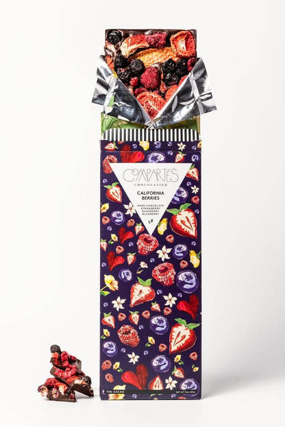 California Berries Dark Chocolate Strawberry Raspberry