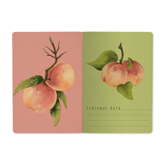 A5 Notebook - Peaches on the Tree