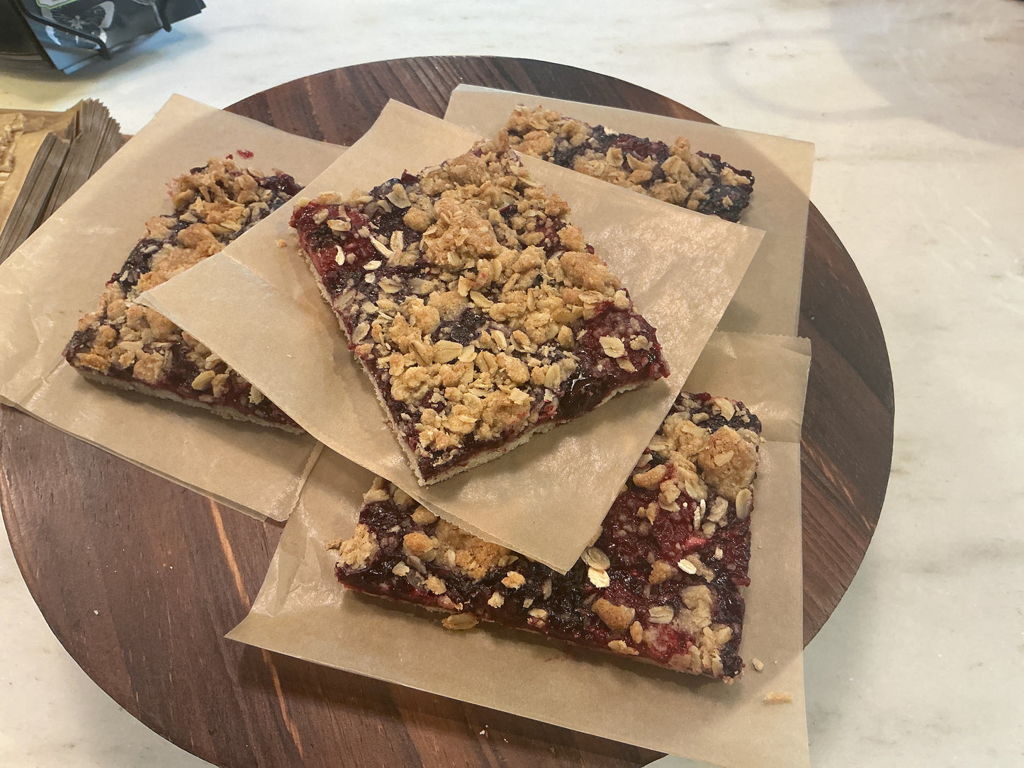 Shortbread Berry Bars