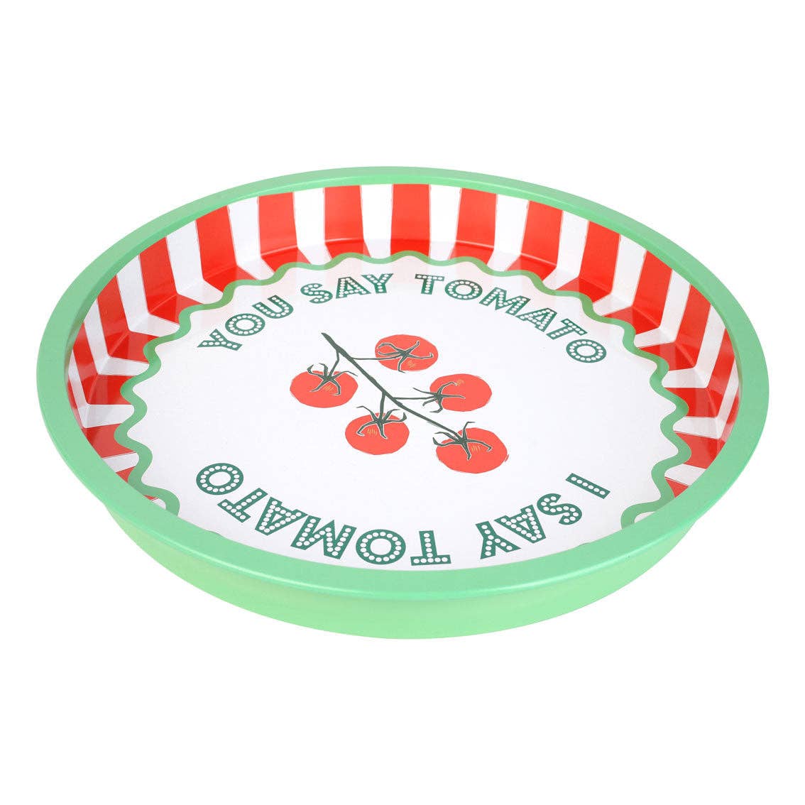 Tomato Tin Tray - 30cm | Summer Gifts |