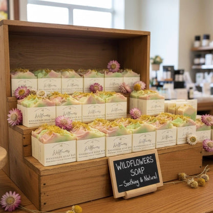Wildflowers Handmade Soap Bar (VEGAN)