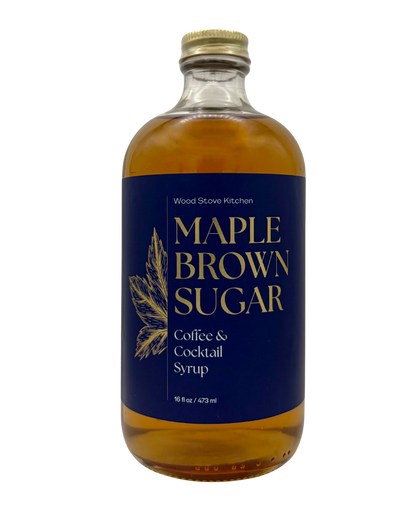 Maple & Brown Sugar Coffee & Cocktail Syrup, 16 fl oz