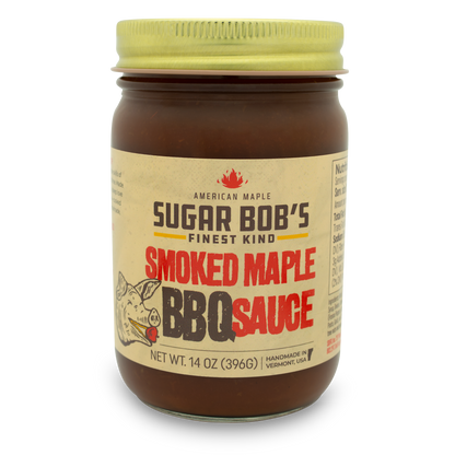 Smoked Maple BBQ Sauce NET WT. 14oz