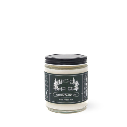 Soy Candle: Mountaintop - Woody & Fresh