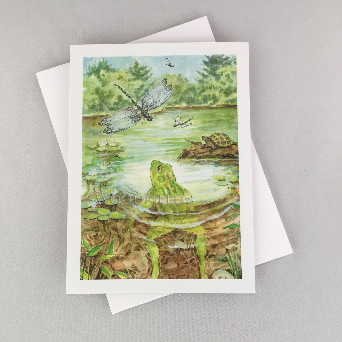 #18 - Lily Pond Notecard - Giclee Only