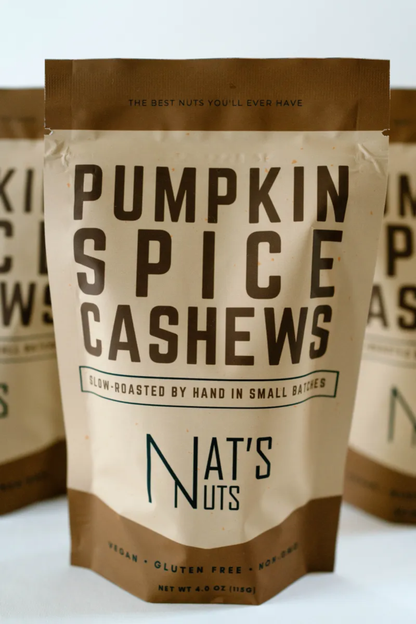 Pumpkin Spice Cashews | 12-Count Gourmet Roasted Nuts