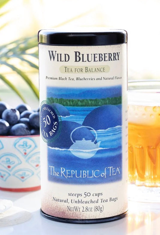 Wild Blueberry Tea - The Republic of Tea