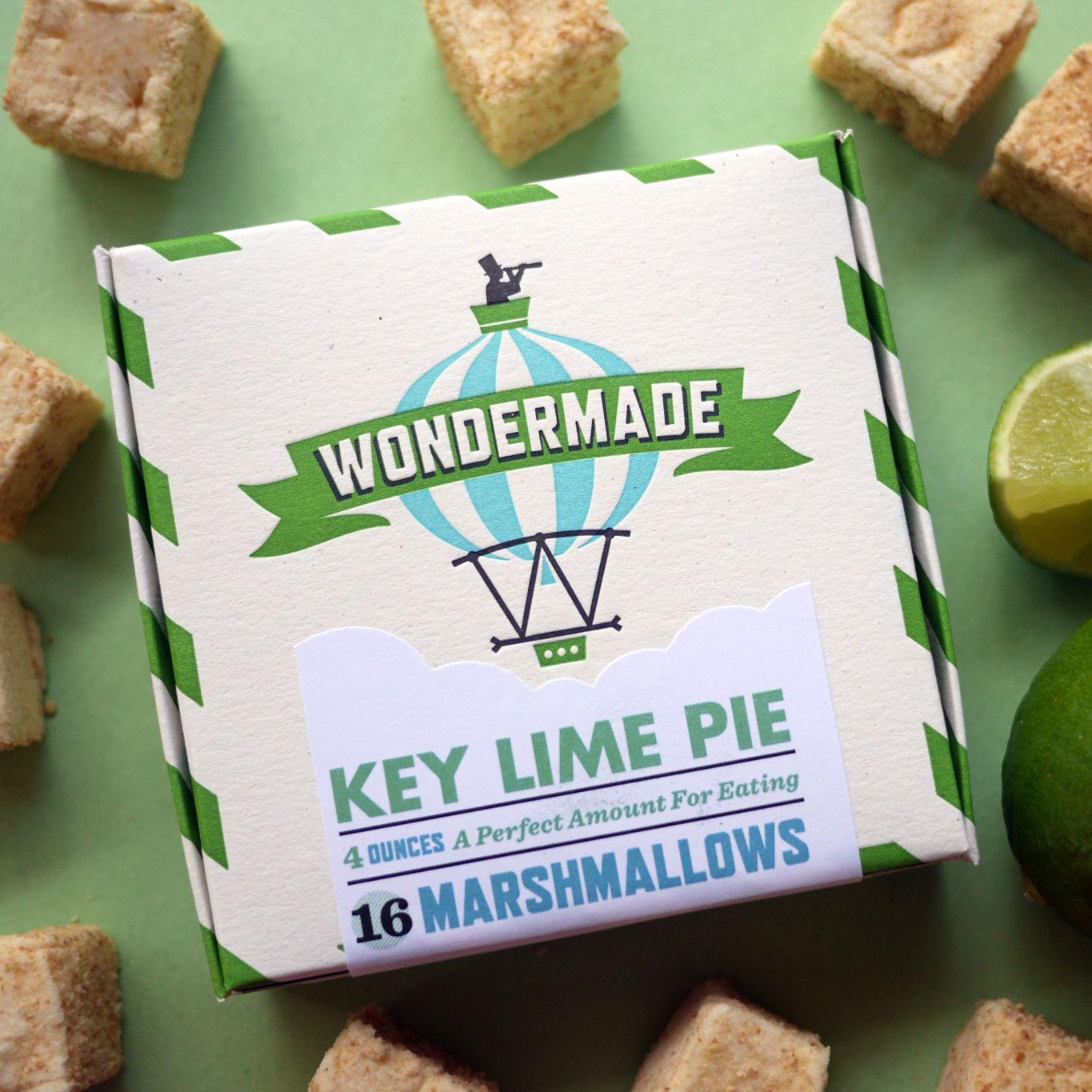 Key Lime Marshmallows
