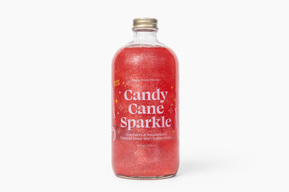 Candy Cane Sparkle Cocktail & Mocktail Mixer, 16 fl oz