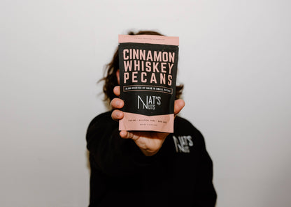Cinnamon Whiskey Pecans | 12-Count Gourmet Roasted Nuts