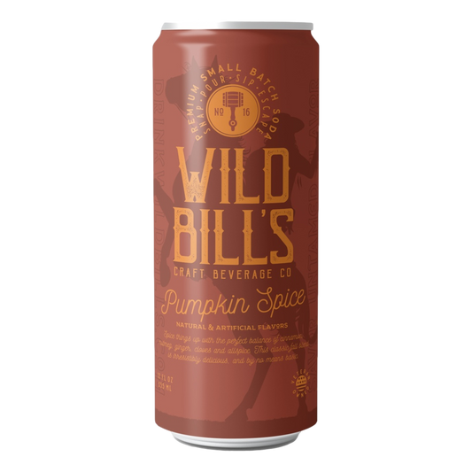 Pumpkin Spice - Premium Cane Sugar Soda