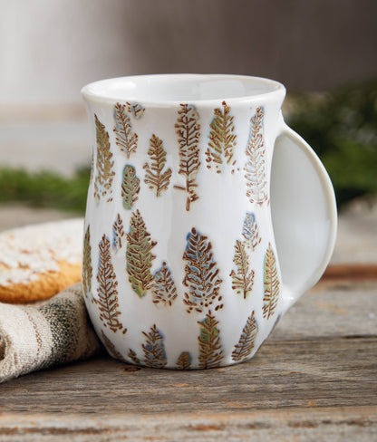 Aspen Handwarmer Mug Multi Stoneware Christmas