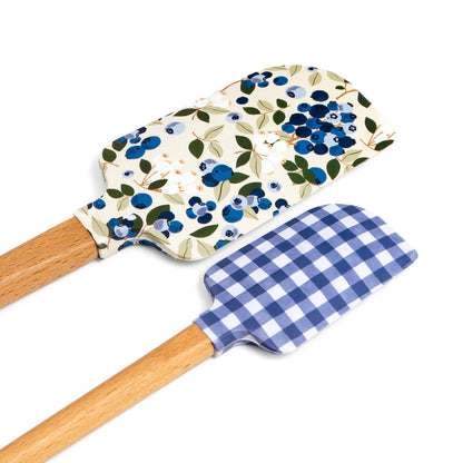 Blueberry Field Silicone Kitchen Spatulas