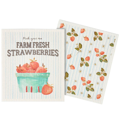 Berry Swedish Dishcloth Set