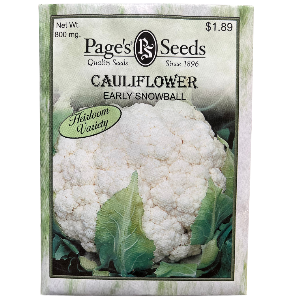 Cauliflower, Early Snowball Seeds