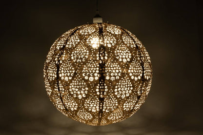 Stella Nova Outdoor Pendent Light - Dewdrop 18" Bronze