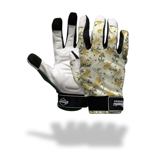 Rugged Guard Leather Gloves  - Bee Blossom