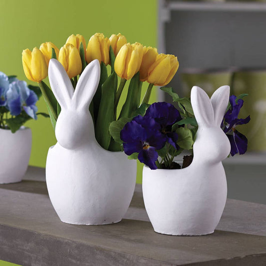 White Rabbit Cachepot 11"