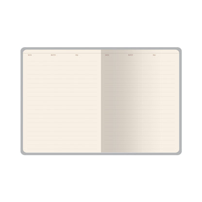 A6 Vegan Leather Hardcover Daily Planner - Forest Mushrooms