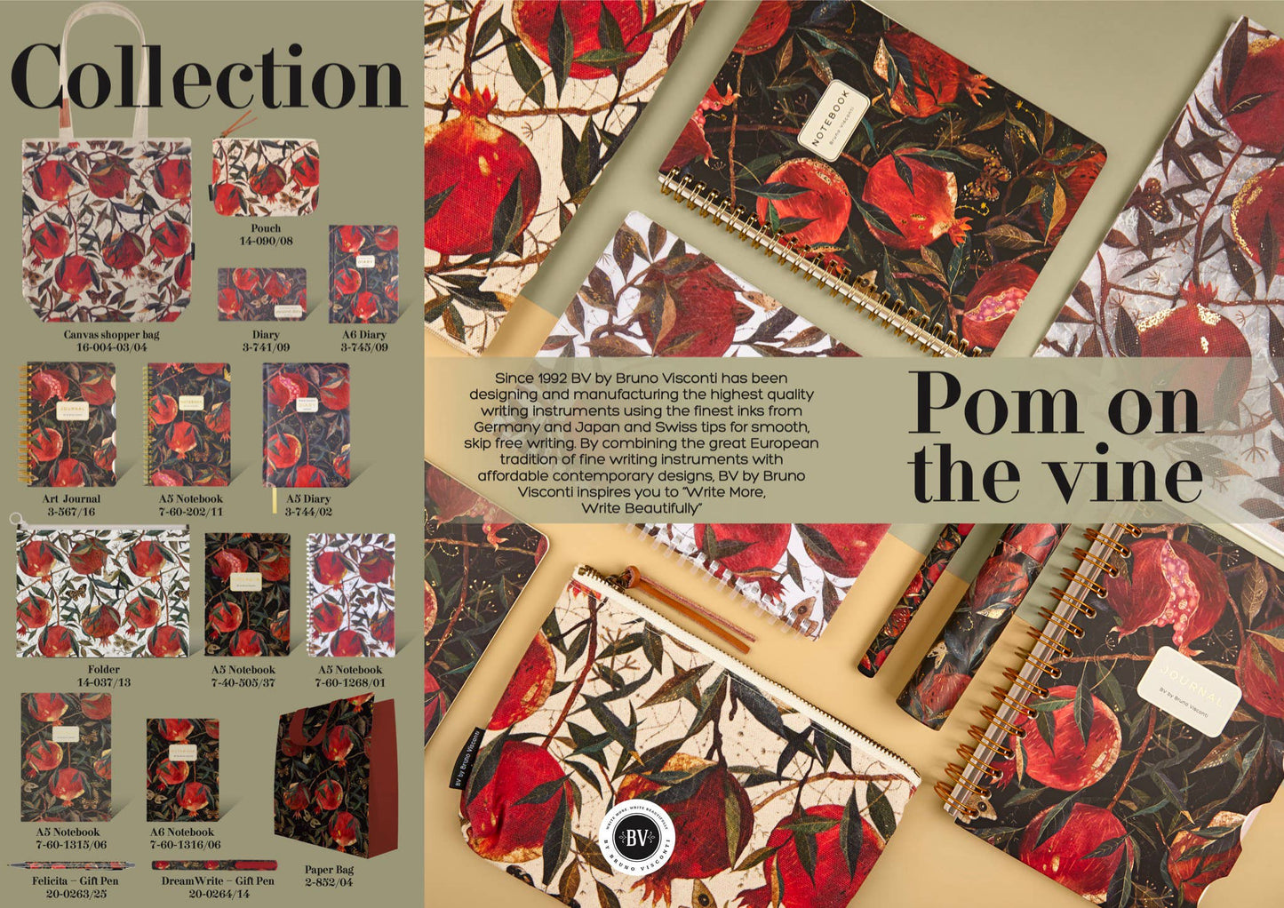 Pom on the Vine Notebook