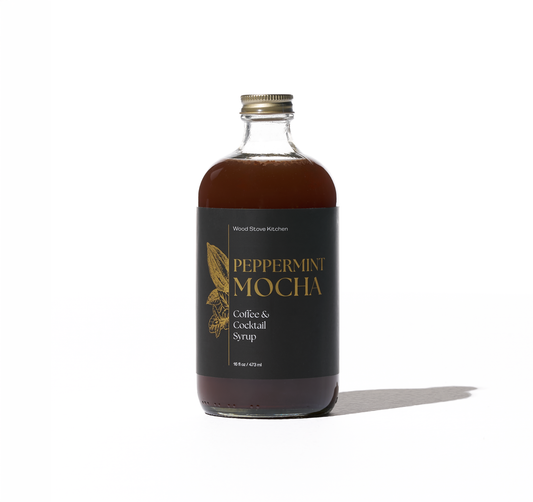 Peppermint Mocha Coffee & Cocktail  Syrup, 16 fl oz