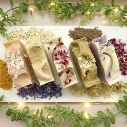 Peppermint Frost Handmade Soap Bar