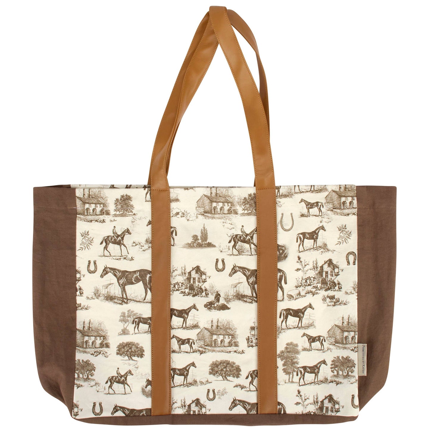 Horse Toile Tote